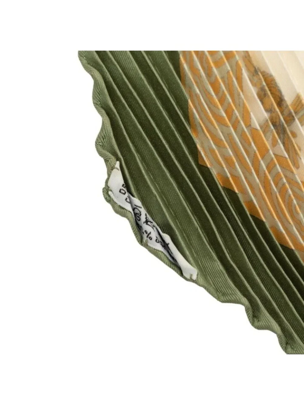 Hermes Carre 90 Pleated les Legendes de L'arbre Wood Legend Scarf Large